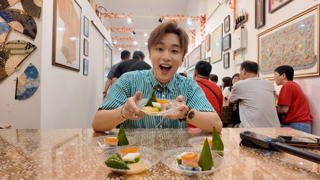 米其林推薦的老字號「莫定標娘惹糕」。