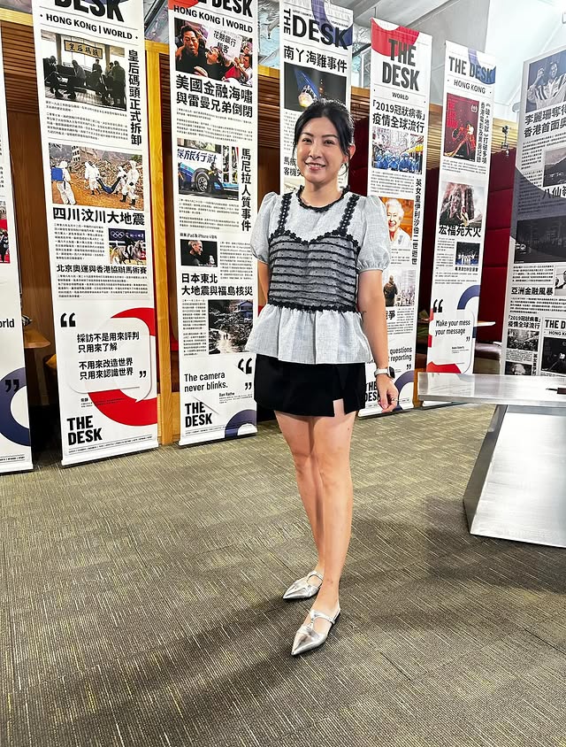 張文采表示真係左右做人難。 張文采表示真係左右做人難。