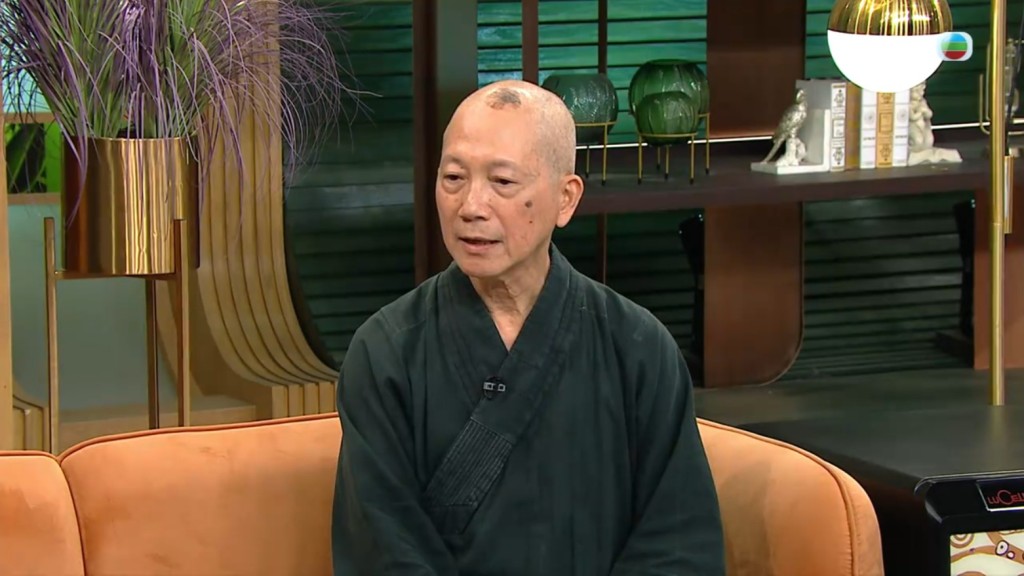 葉青霖在節目中分享其設立的慈善團體如何鼓勵大眾在生活中領略禪修。