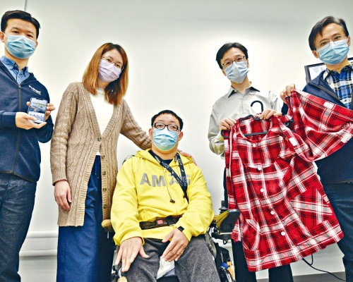 生產力局開發「殘障人士虛擬試衣」程式，目前先以輪椅人士作設計對象。