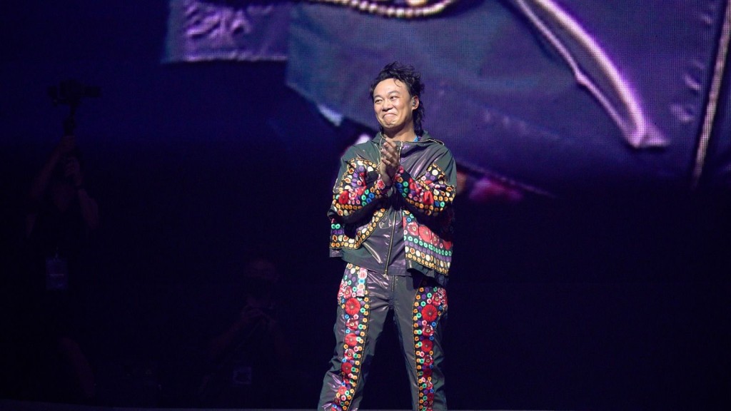 陳奕迅被台灣歌迷精心準備應援而感動。