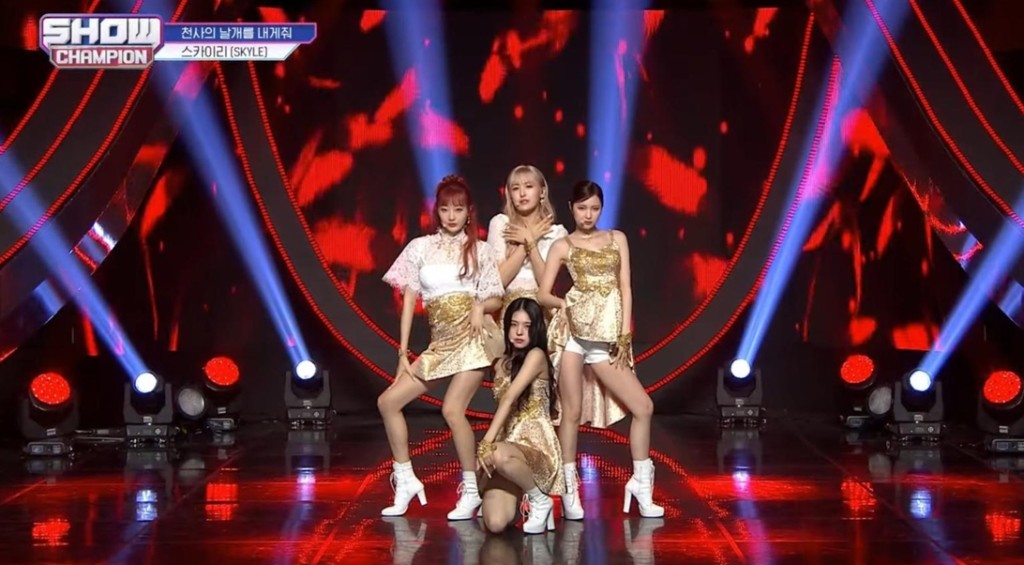 MBC電視台工作人員大讚SKYLE表現淡定。