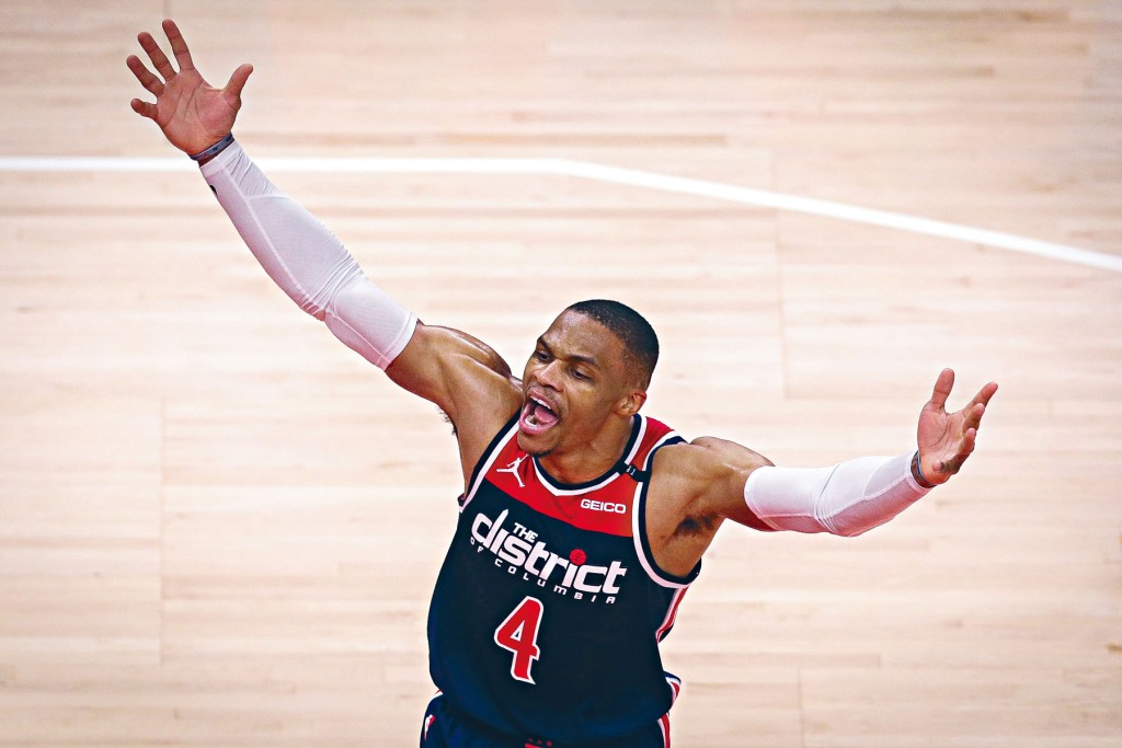 韋斯博克以第一百八十二次三雙,寫下NBA歷史新一頁。