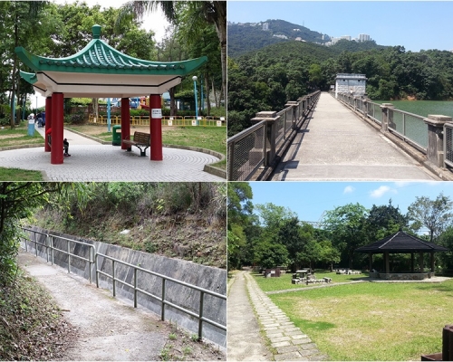 港島南區山明水秀,香港仔上下水塘一帶風景尤其優美,