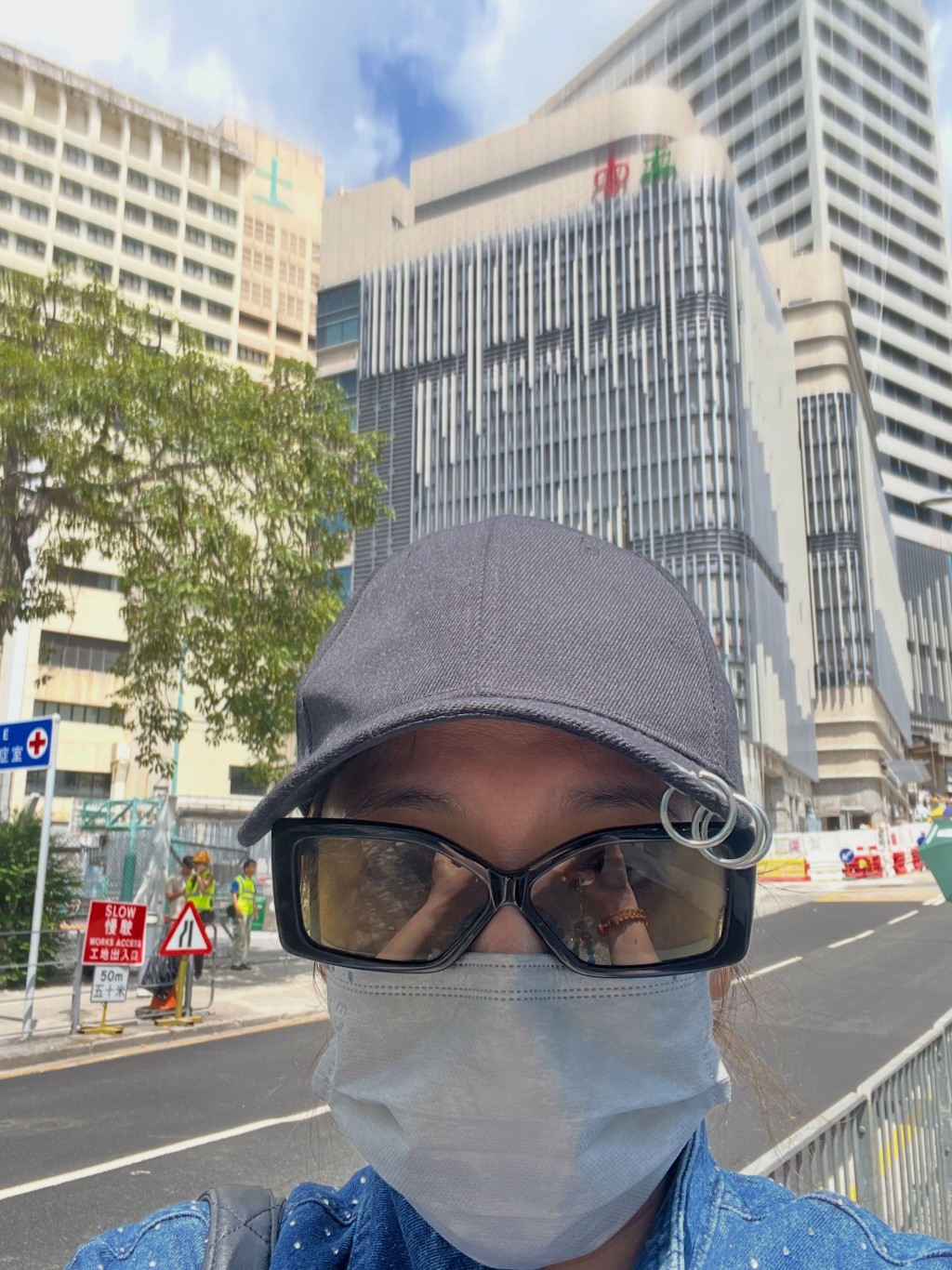 關寶慧近日在IG發文感謝醫護人員。 關寶慧近日在IG發文感謝醫護人員。