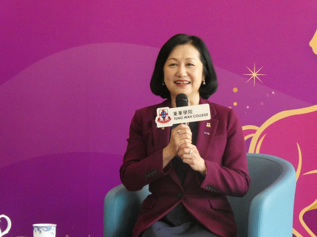 陈慧慈形容内地生入学需求殷切，今年已向当局申请将收生限额提高至30%，期望未来直接放宽收生比例至40%。欧文瀚摄