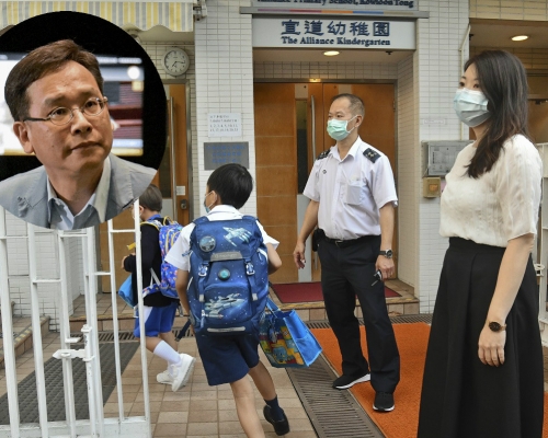 葉建源(小圖)質疑教育局無詳細審視課堂情況。資料圖片