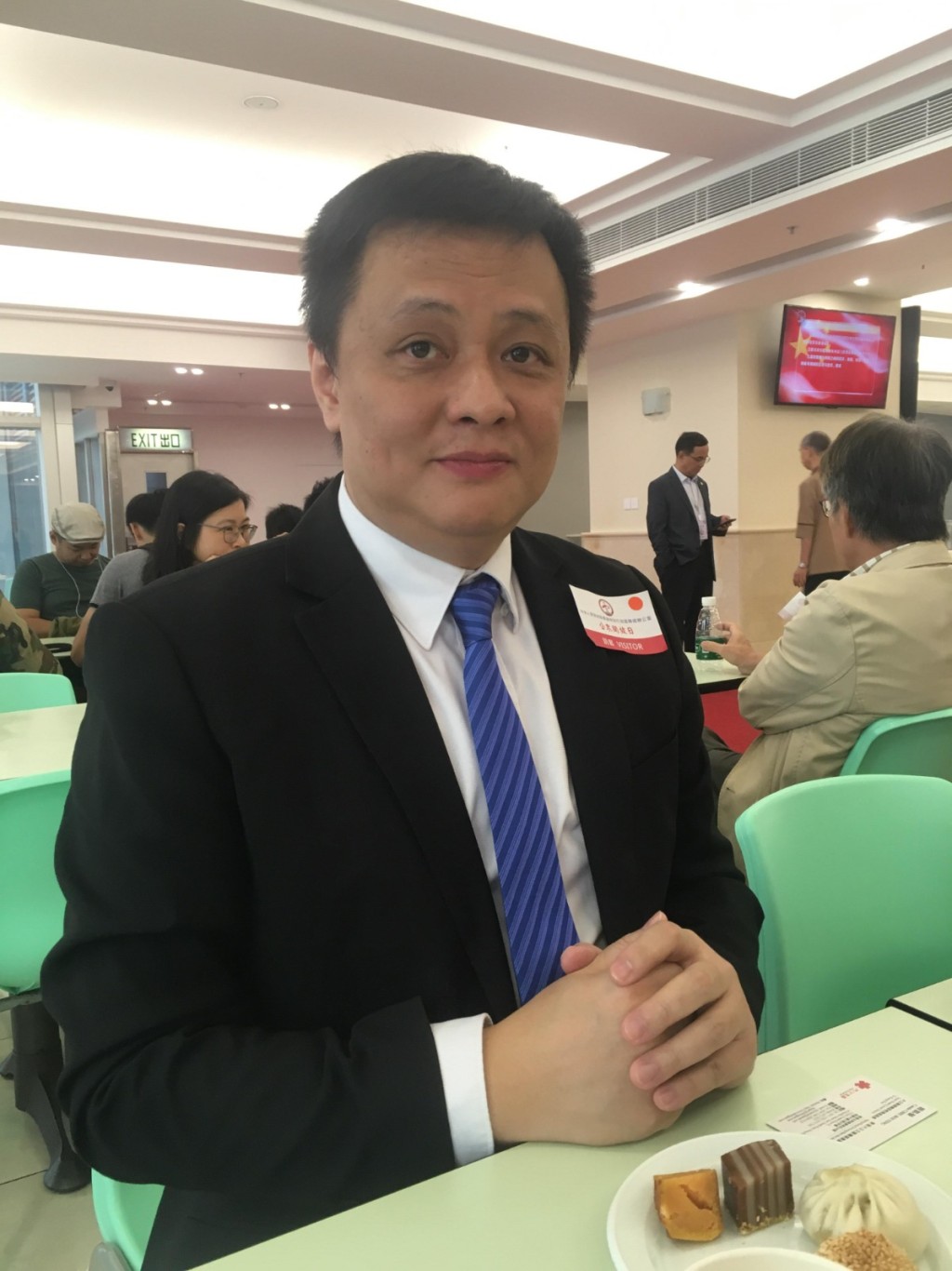鄧飛校長表示今次的參觀「唔係思想工作」。