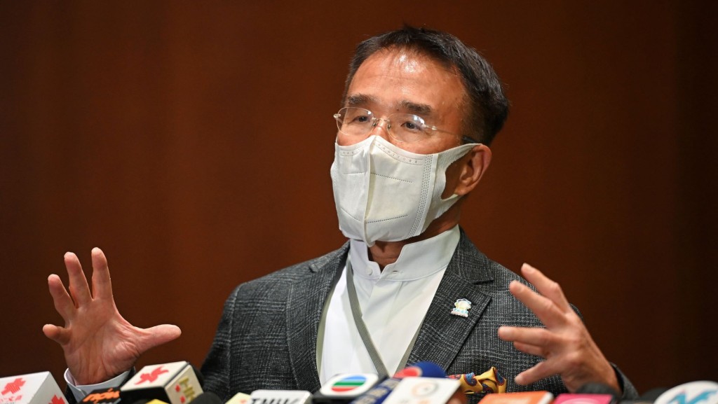 田北辰指,希望政府從速增加屯、元區內的流動採樣站數量。資料圖片