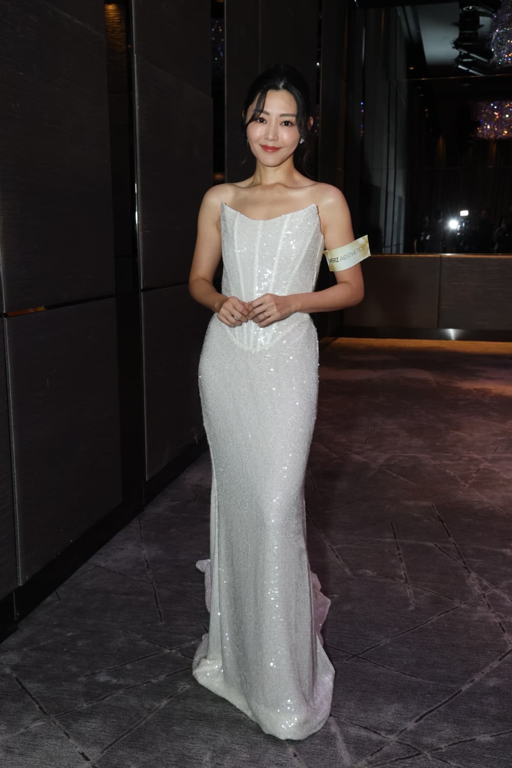 衛詩雅今日（25日）出席醫美產品頒獎禮。