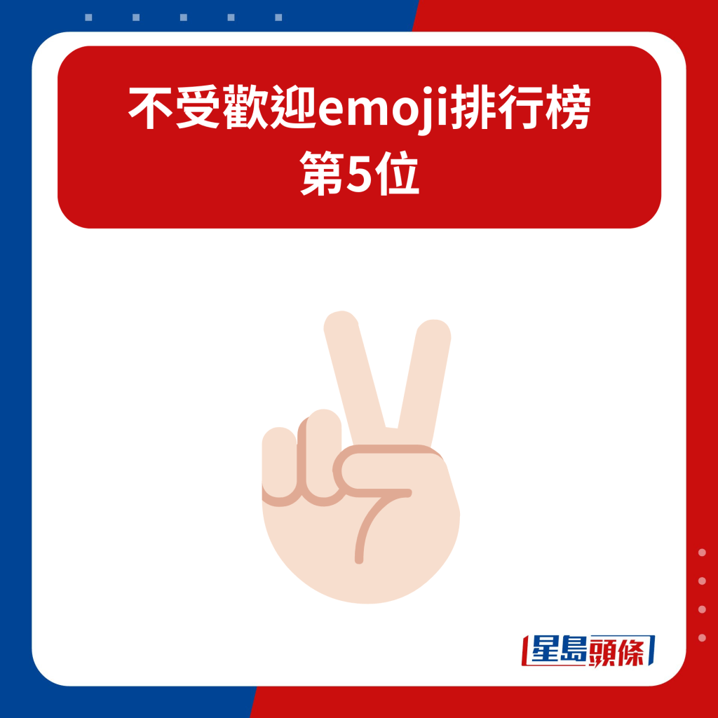 不受欢迎emoji排行榜 第5位