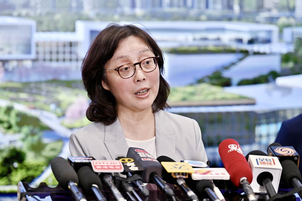 甯漢豪指出,五年規劃明確表示要持續造地,建立土地儲備;主導土地供應,滿足社會和經濟發展需要。劉駿軒攝 甯漢豪指出,五年規劃明確表示要持續造地,建立土地儲備;主導土地供應,滿足社會和經濟發展需要。劉駿軒攝