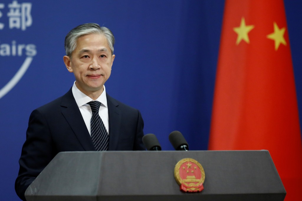 汪文斌指中国是各国发展的夥伴和机遇，不是挑战和威胁。