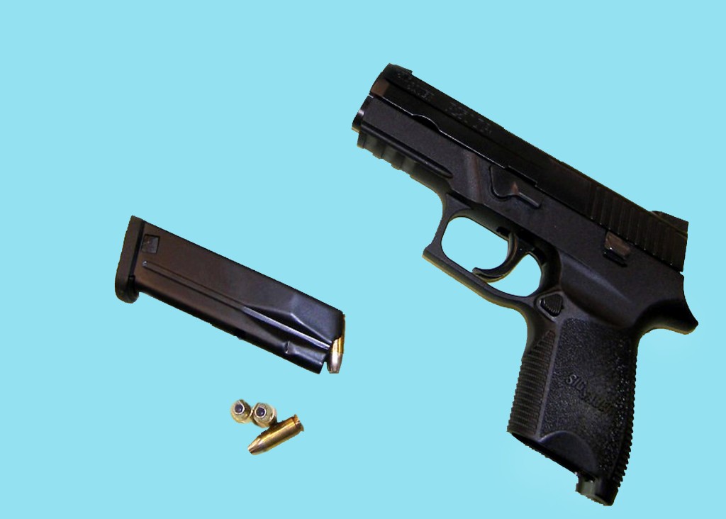 SIG P250。网上图片