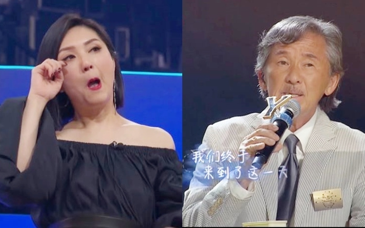 阿Lam以滄桑唱腔演繹《那些年》,千嬅感動到喊。