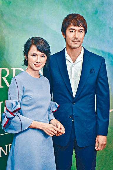 李心潔和阿部寬在新片《夕霧花園》中因園藝發展出感情。