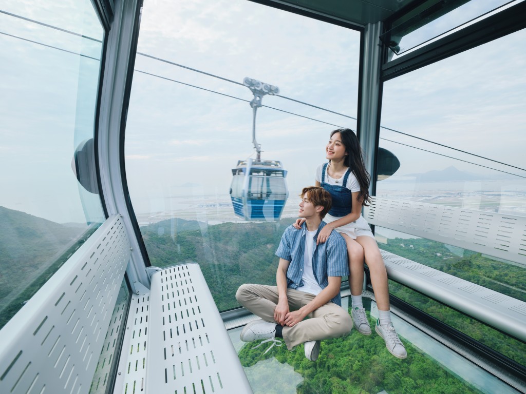 2025年人均消費共增長約4.5%。昂坪360圖片