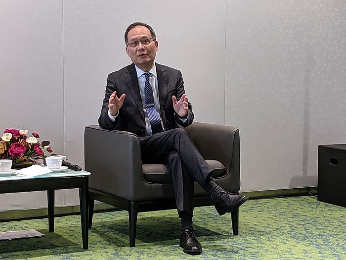 都會大學校長林群聲。資料圖片