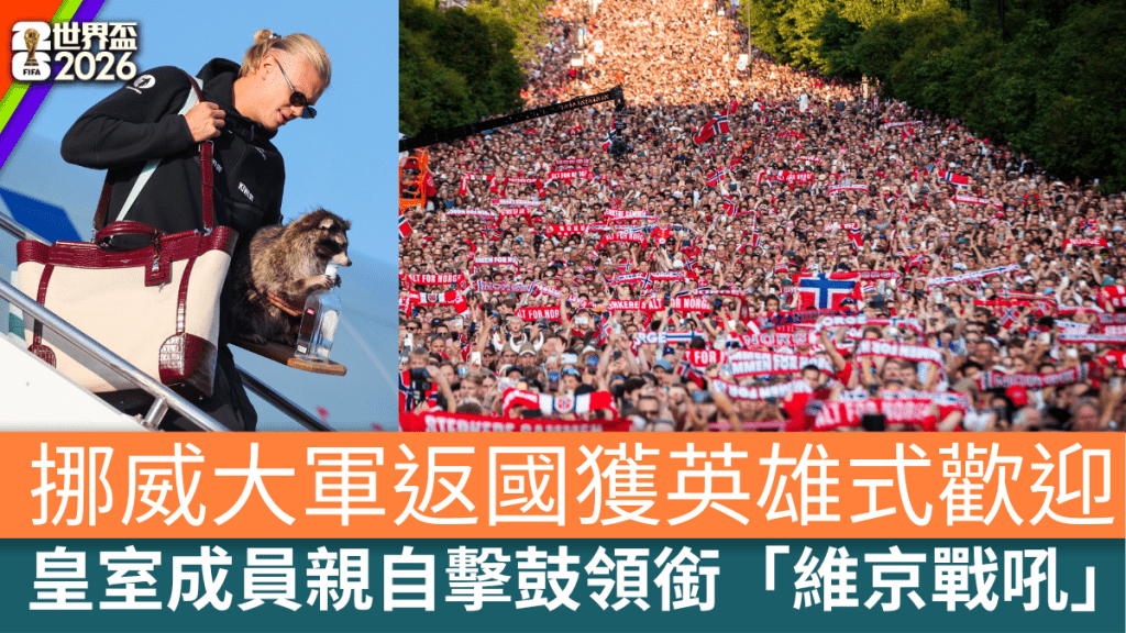 挪威大军返国获英雄式欢迎。