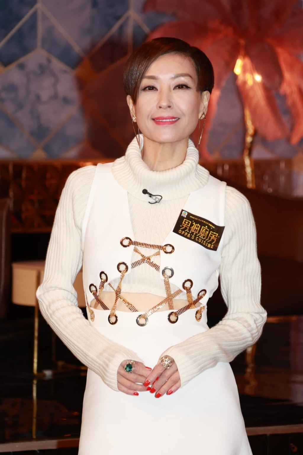 伍姑娘謂被靚仔踩親也不會鬧對方。