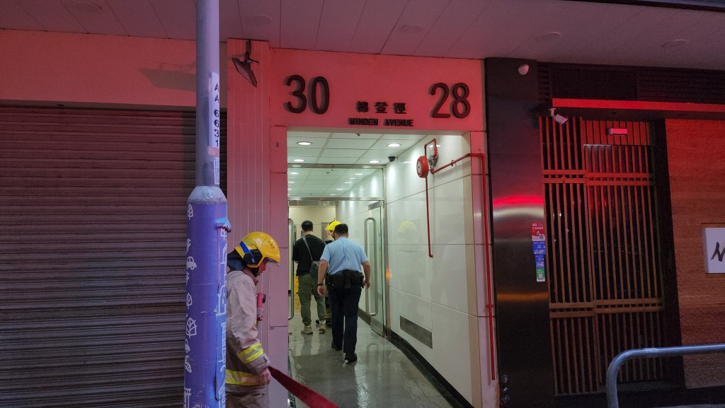 事件中無人受傷,毋須疏散。黎志偉攝 事件中無人受傷,毋須疏散。黎志偉攝