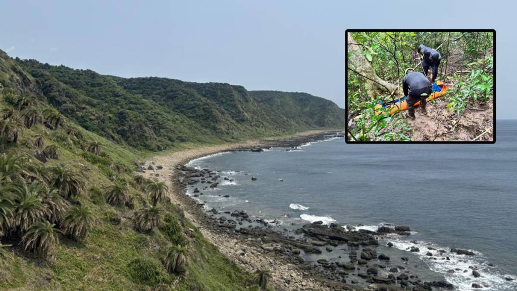 墾丁公園山區發生虎頭蜂攻擊釀2死1重傷事故。圖為出風鼻一帶海岸景觀。中時