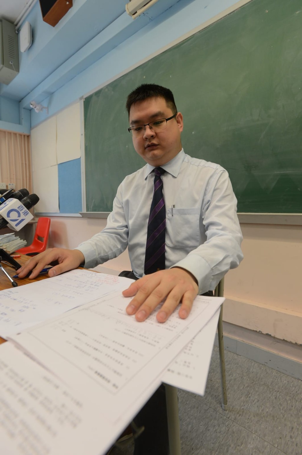 中文科教師張珉聰認為,閱讀卷相比去年艱深。