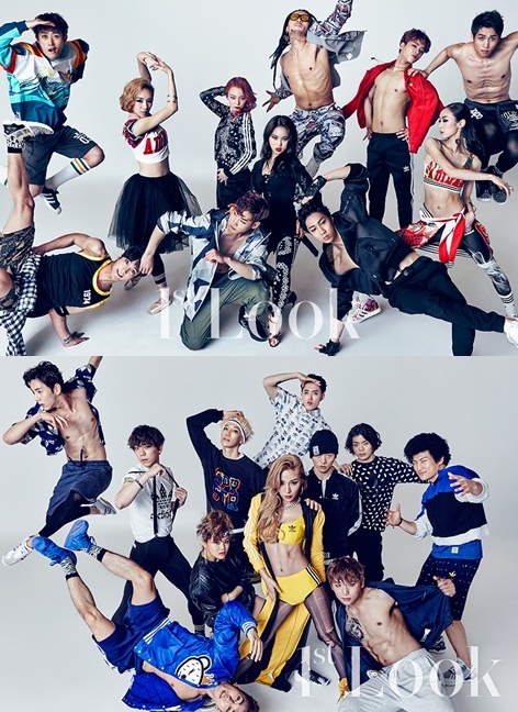 《Dancing 9》有三季，擅長不同舞種的舞者會分成兩組對戰。