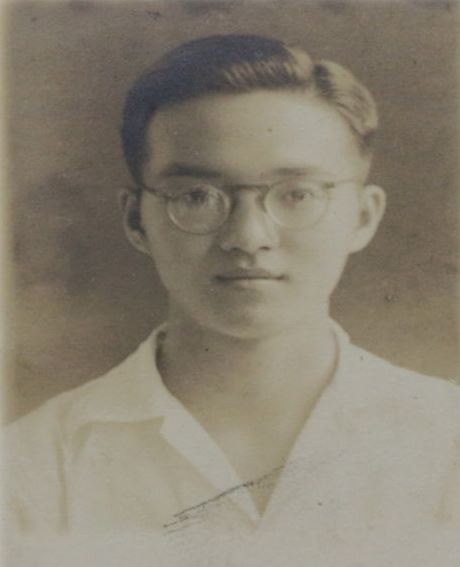 紀華盛年輕時期照片。廈門大學