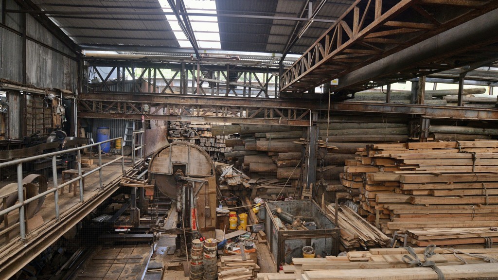 志記鎅木廠。 資料圖片