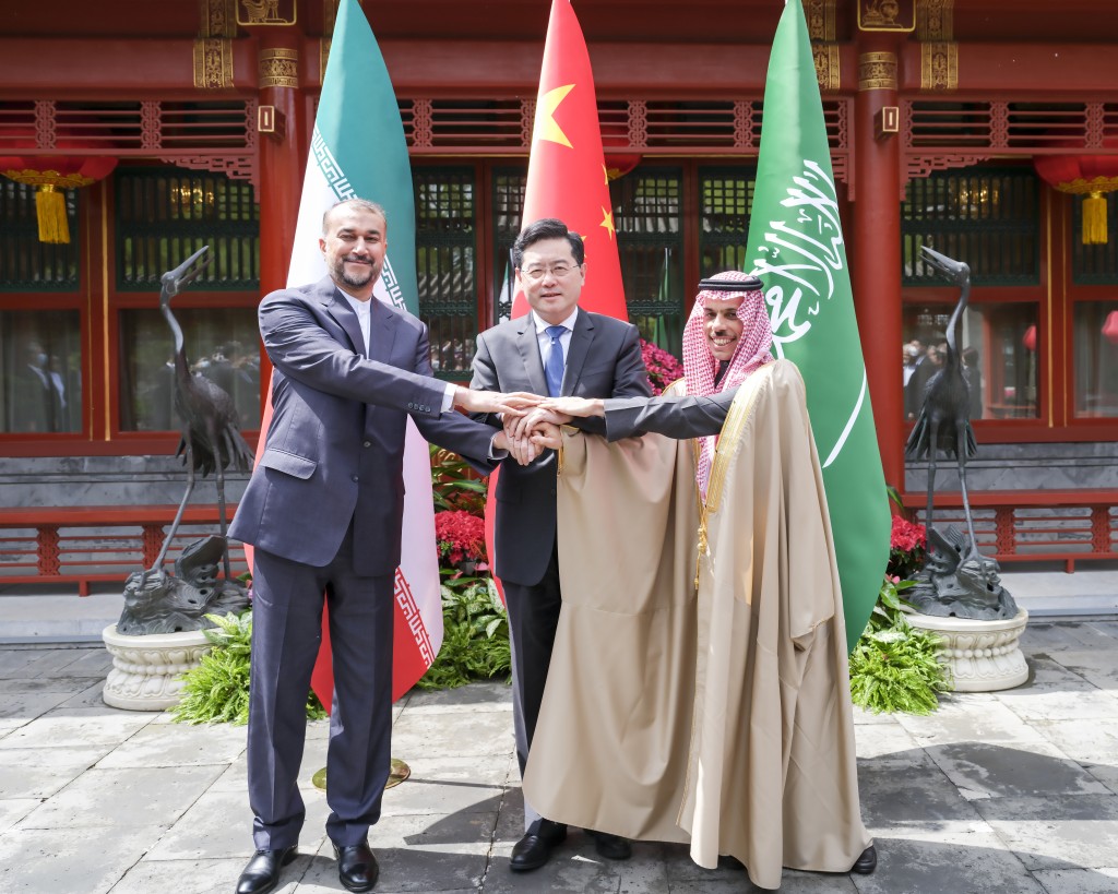 中国主导了沙特和伊朗和解。