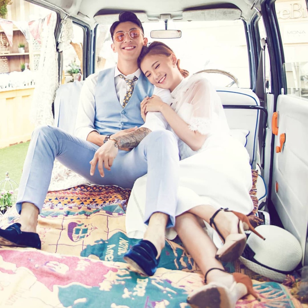 欧阳巧莹现正专心经营老公林师杰。