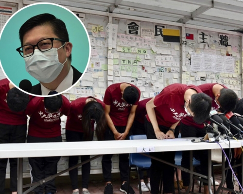鄧炳強對中大學生會取消「有啲傷感」。