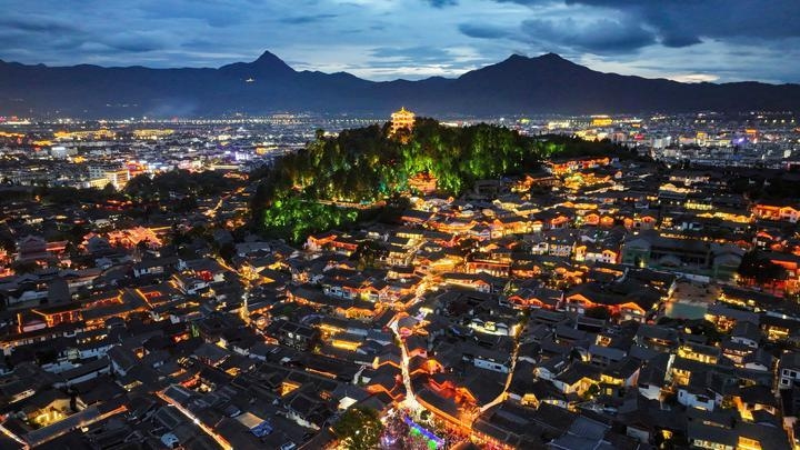 麗江古城。 新華社