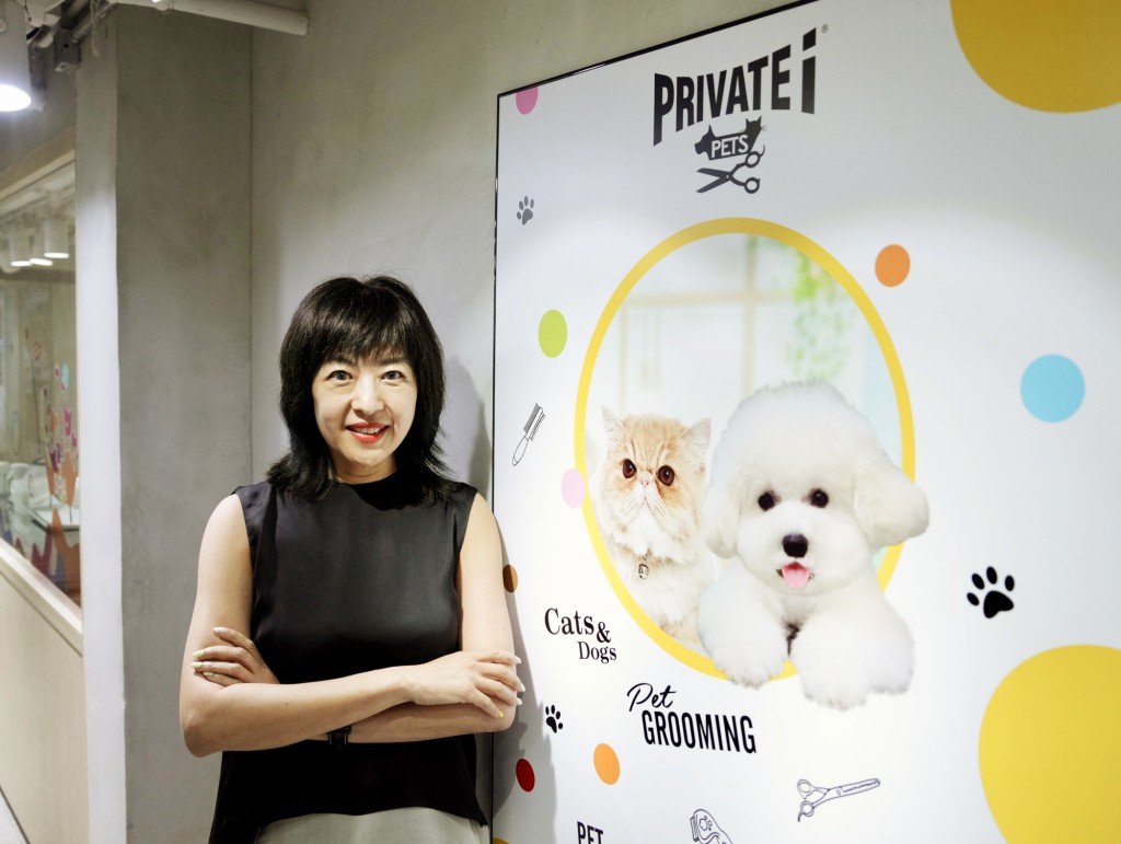 PS Group集团创办人张韵嫦希望透过「商校合作计划」培养年青人对于宠物美容行业的兴趣。