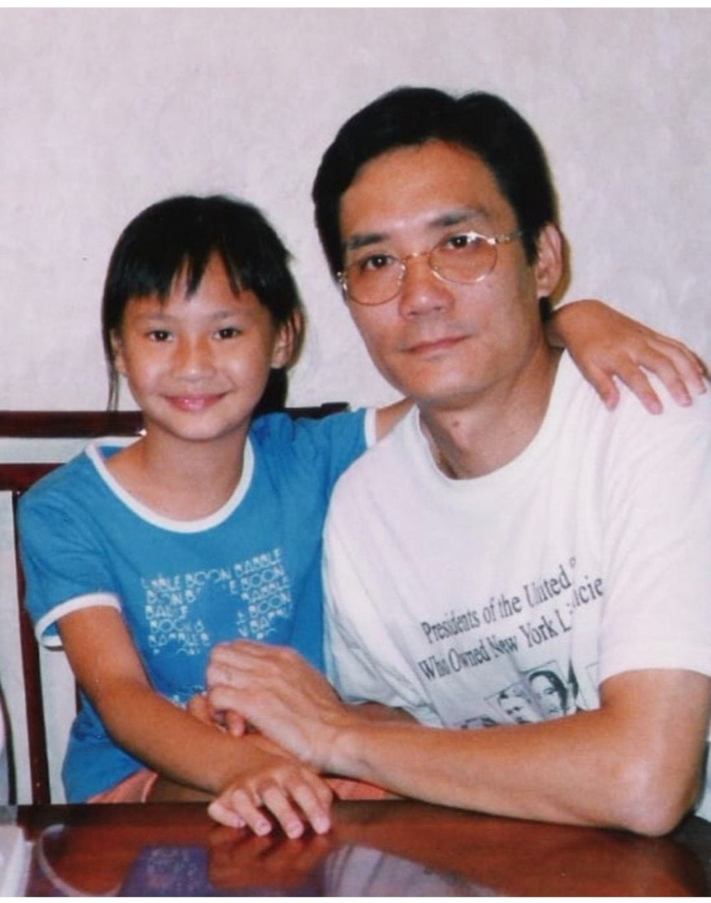 麥振江大女麥詩敏曾貼出童年與爸爸的合照。