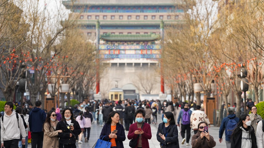 中疾控指本輪流感高峰在部分省份已開始下降。新華社