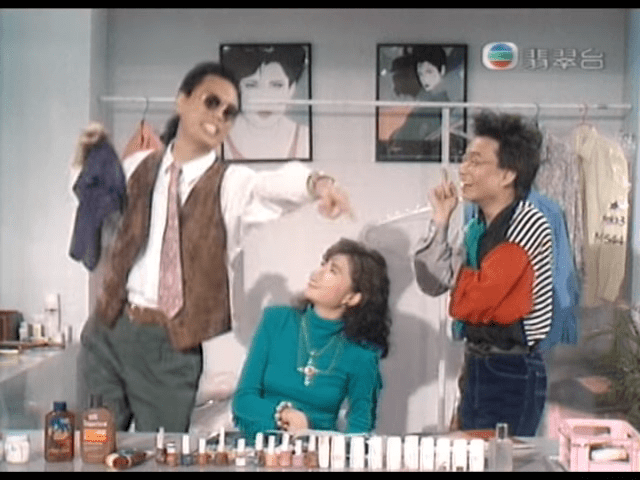 廖偉雄有份主持的《笑星救地球》是90年代初的經典。