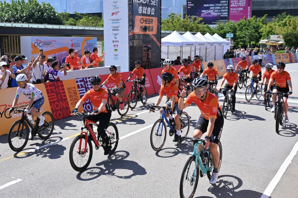 香港單車節2026順利舉行。 香港單車節2026順利舉行。