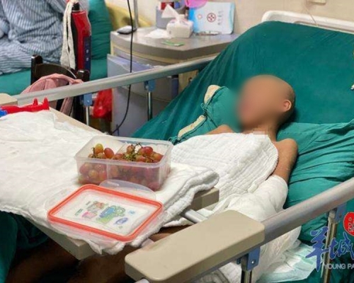 男童已完成兩次手術踏入康復期。網圖