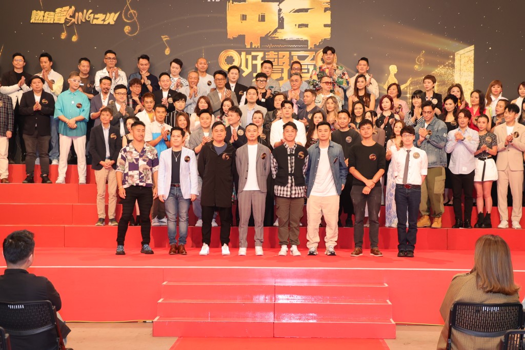 TVB選秀節目《中年好聲音2》經海選後選出108位參賽者，其中102位參賽者於記者會亮相。