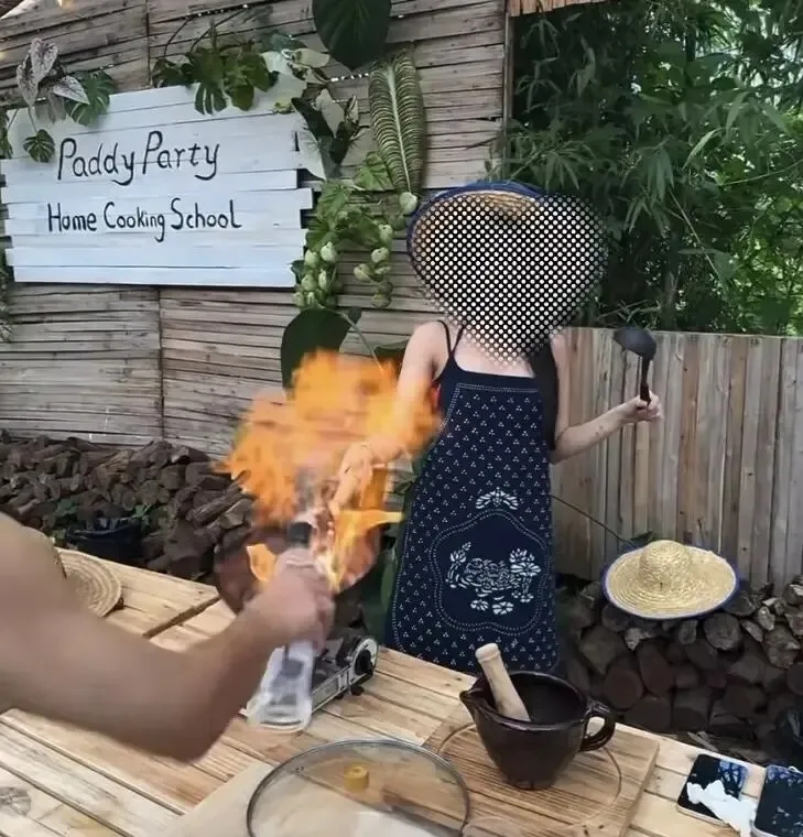 事发影片截图。 小红书