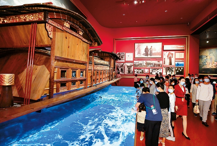 中國共產黨歷史展覽館的紅色展覽取得特別獎。