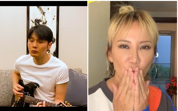 冇Gel頭的李榮浩和風騷李玟落力獻唱。
