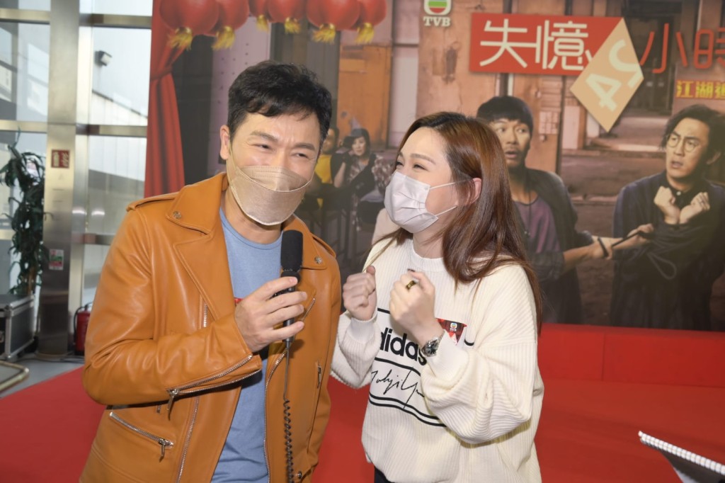 郭晉安幫靚湯解圍。