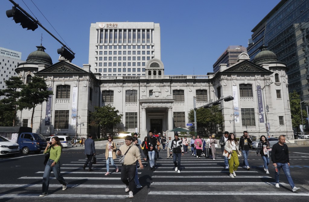 南韓是港人熱門旅遊目的地之一。AP資料圖片