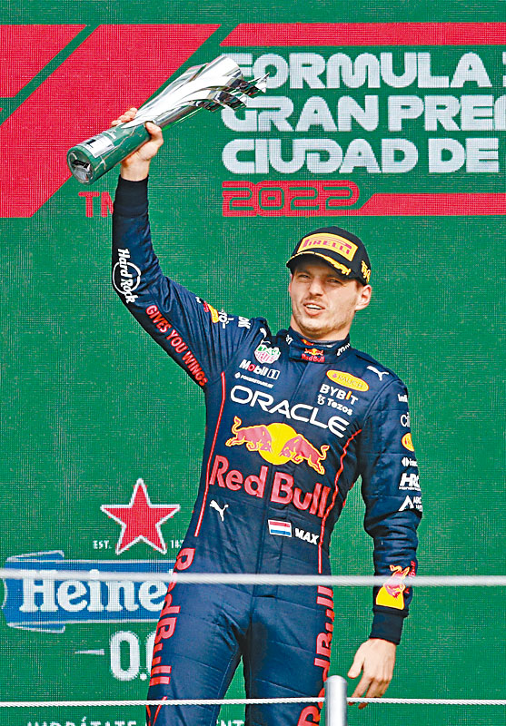 韦斯塔潘在墨西哥站豪取今季第十四冠。