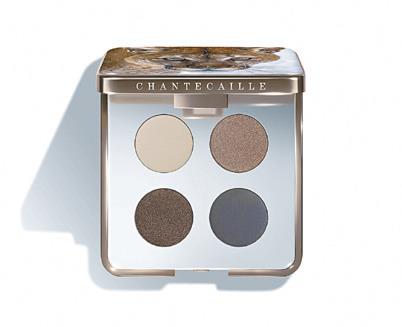 Chantecaille 黑豹及美洲 獅保育眼影盒 各$700 以神秘黑豹為創作靈 感的四色眼影,色彩深邃 鮮明,集齊啞緻、柔滑珠 光及閃爍炫彩三款極致妝 效及質感。另一款美洲獅 保育眼影盒為大地色調組 合,具備啞緻、柔滑、珠 光及細緻閃爍質感。
