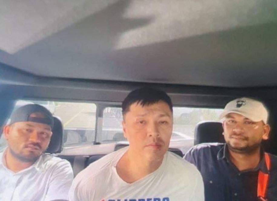 22日下午，被劫走的台湾重犯陈男在金边被捕。（《柬中时报》）
