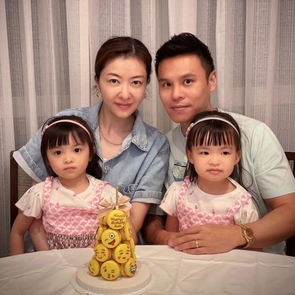 日前一家四口已啟動生日周。